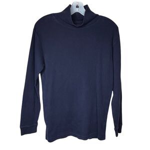 Express Navy Mock Turtleneck‎
